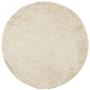 vidaXL Tappeto Shaggy PAMPLONA a Pelo Lungo Moderno Oro &Oslash; 160 cm