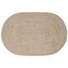 vidaXL Tappeti per area Bianco 100 x 152 cm Juta