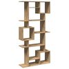 vidaXL Libreria Rovere Artigianale 92x29x188 cm in Legno Multistrato