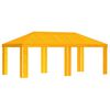 vidaXL Copertura per Gazebo 6 x 3 m Giallo Poliestere 190