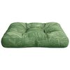 vidaXL Cuscino per Pallet Motivo a Foglie 60x61,5x10 cm Tessuto Oxford