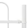 vidaXL Recinzione per Giardino 5 pcs Bianco 8,5 x 1,2 m