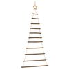 vidaXL Albero di Natale sospeso con stella superiore 74x150 cm