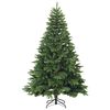 vidaXL Albero di Natale Artificiale con Rami Pieghevoli Verde 180 cm