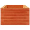 vidaXL Fioriera Giardino Marrone Cera 110x40x26,5 cm in Legno di Pino