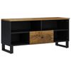 vidaXL Mobile TV 100x33x46cm Legno Massello Mango e Legno Multistrato