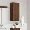 vidaXL Armadio da bagno a muro TULUM Rovere Marrone 37 x 24,5 x 86 cm
