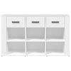vidaXL Credenza Bianca 100x30x59,5 cm in Legno Multistrato