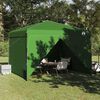 vidaXL Tenda Gazebo Verde 290 x 290 x 251 cm Tessuto