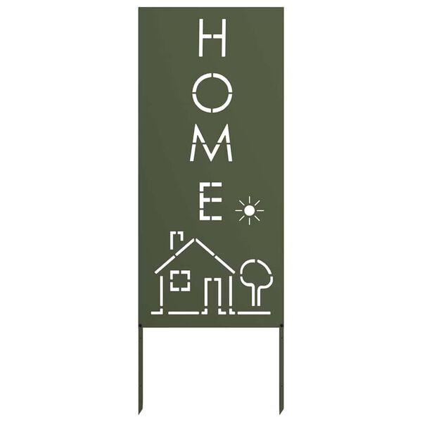 vidaXL Schermo per privacy in giardino Oliver verde 50 x 140 cm