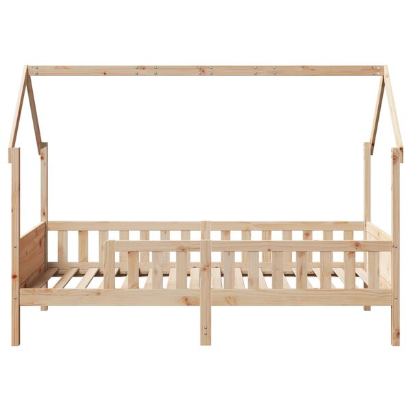 vidaXL Giroletto Casetta per Bambini 90x200 cm Legno Massello di Pino