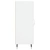 vidaXL Credenza Bianca 34,5x34x90 cm in Legno Multistrato