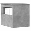 vidaXL Gabbia Cani Arredamento Grigio Cemento 64,5x80x71cm Multistrato
