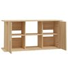 vidaXL Supporto per acquario in rovere Sonoma 121x41x58 cm in legno ingegnerizzato