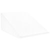vidaXL Cuscino per Gambe Bianco 60 x 50 x 30 cm Schiuma Memory