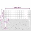vidaXL Recinzione con Posto Verde 0,4 x 25 m Acciaio e PVC