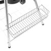 vidaXL Griglia Barbecue a Carbone 73x58x96 cm Acciaio