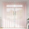 vidaXL Tende in Voile con Passanti 2 pz Rosa Chiaro 140x225 cm