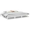 vidaXL Giroletto Familiare senza Materasso Bianco 270x200 cm