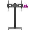 vidaXL Supporto TV Angolare 1 Livello per 32-65 Pollici Nero