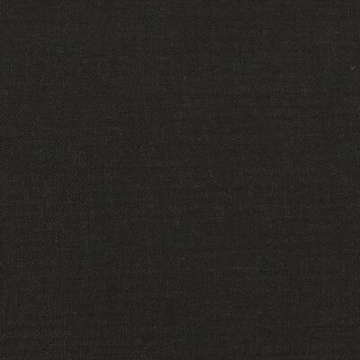 vidaXL Poggiapiedi Nero 78x56x32 cm in Tessuto