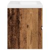 vidaXL Mobile con Lavabo Integrato Legno Antico