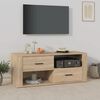 vidaXL Mobile per TV Rovere Sonoma 100x35x40 cm Legno Multistrato