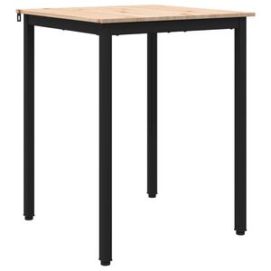 vidaXL Tavolo da pranzo Naturale 150 x 90 x 75 cm Pino massello