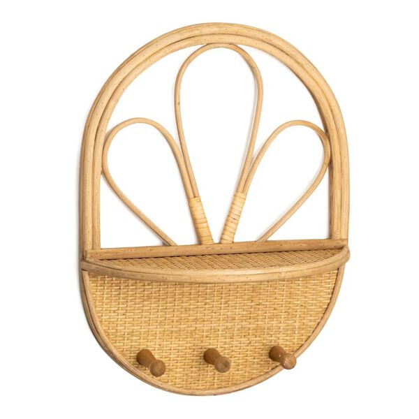 KidsDepot Scaffale a Muro Faye in Rattan
