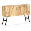 vidaXL Credenza 118x30x75 cm in Legno Massello di Mango