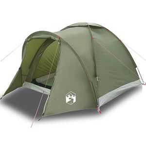 vidaXL Tenda da Pesca per 2 Persone Verde Oliva Impermeabile