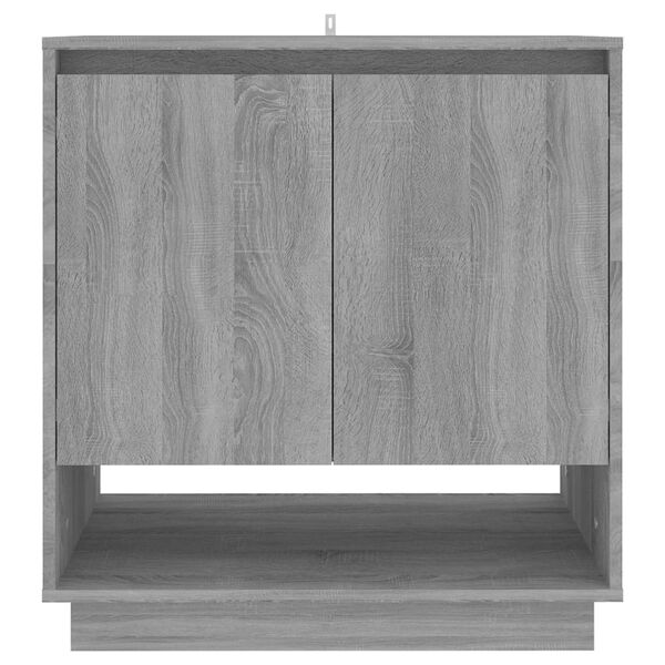 vidaXL Credenza Grigio Sonoma 70x41x75 cm in Truciolato