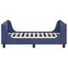 vidaXL Struttura letto bambini con testata Blu Polizia 80 x 160 cm