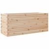 vidaXL Fioriera da Giardino 110x40x46 cm in Legno Massello di Pino