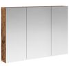 vidaXL Mobiletto per specchio da bagno Legno vecchio