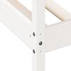 vidaXL Dormeuse senza Materasso Bianco 75x190 cm in Legno di Pino