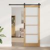 vidaXL Porta Interna ORKDAL Marrone 83 x 211 cm