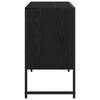 vidaXL Armadio per Lavabo da Bagno Rovere Nero 80 x 30 x 60 cm