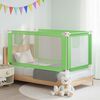 vidaXL Sponda Letto di Sicurezza per Bambini Verde 160x25cm in Tessuto