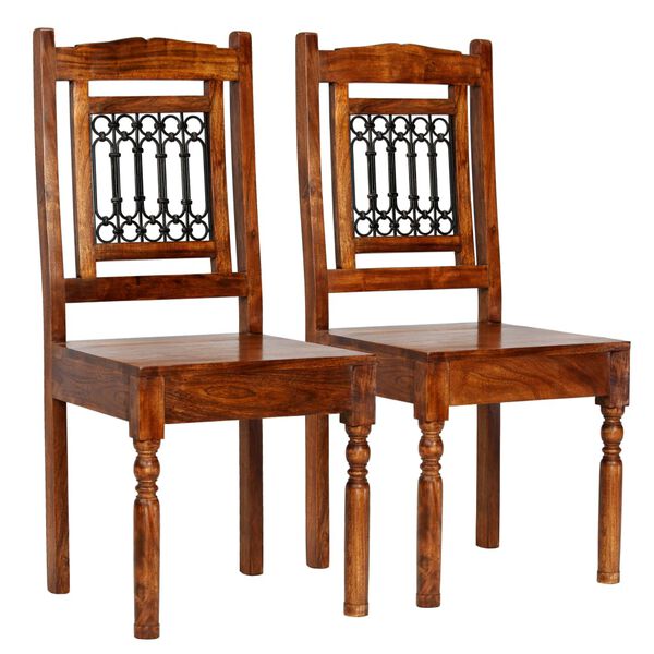 vidaXL Set da Bistrot 3 pz in Legno Massello di Acacia