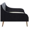 vidaXL Telaio Divano Letto Materasso Memory Foam Grigio Scuro Tessuto