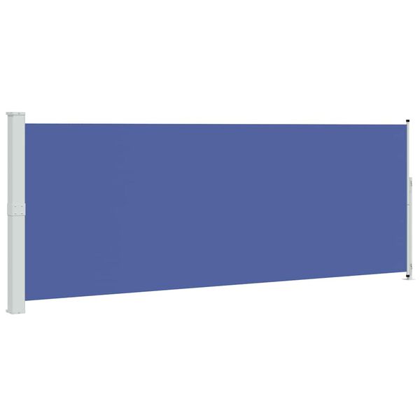 vidaXL Tenda Laterale Retrattile per Patio 180x500 cm Blu