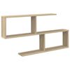 vidaXL Scaffale da parete Rovere Sonoma 100 x 12 x 50,5 cm