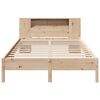 vidaXL Letto Libreria senza Materasso 120x200cm Legno Massello di Pino