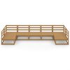 vidaXL Set Divani da Giardino 7 pz in Legno Massello di Pino