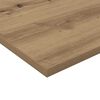 vidaXL Scaffale 4 pcs Marrone 100 x 20 x 1,5 cm Legno multistrato