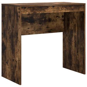 vidaXL Scrivania Rovere fum&eacute; 80 x 40 x 76 cm