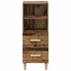 vidaXL Credenza Legno vecchio 34 x 34,5 x 90 cm Legno multistrato