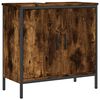 vidaXL Mobile Lavabo Bagno Rovere Fumo 60x30x60 cm Legno Multistrato