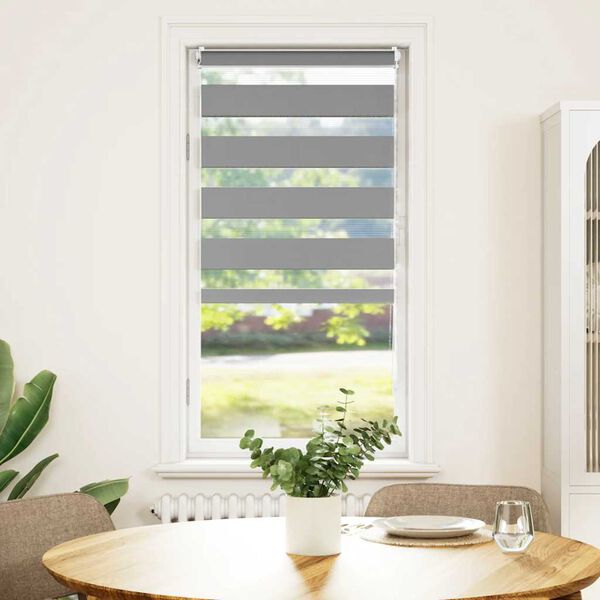 vidaXL Tenda Oscurante 60 x 120 cm Grigio